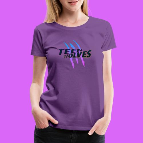 Teen Wolves Logo - Women's Premium T-Shirt
