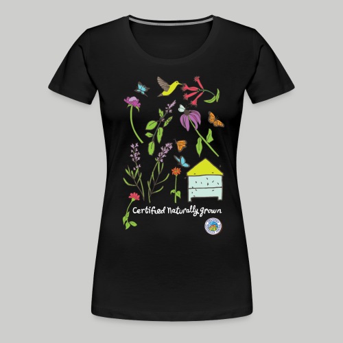 Pollinator and Wildflower Shirt - Women's Premium T-Shirt