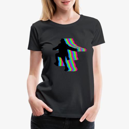 silhouette rainbow - Women's Premium T-Shirt