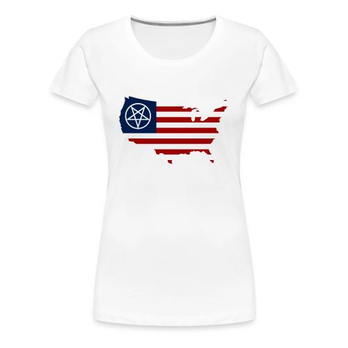 United Satanic America - Women's Premium T-Shirt