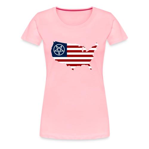 United Satanic America - Women's Premium T-Shirt