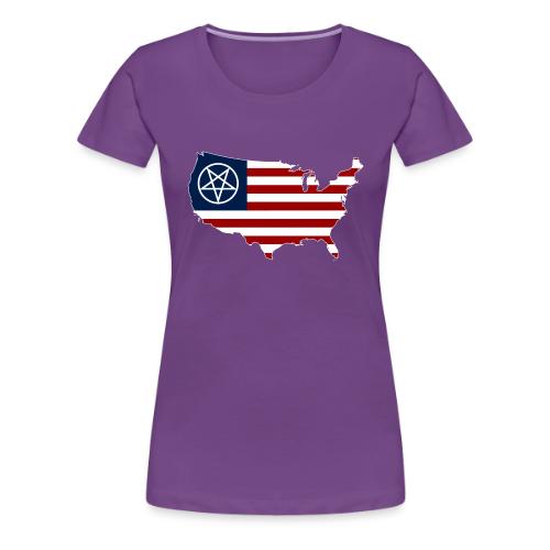 United Satanic America - Women's Premium T-Shirt