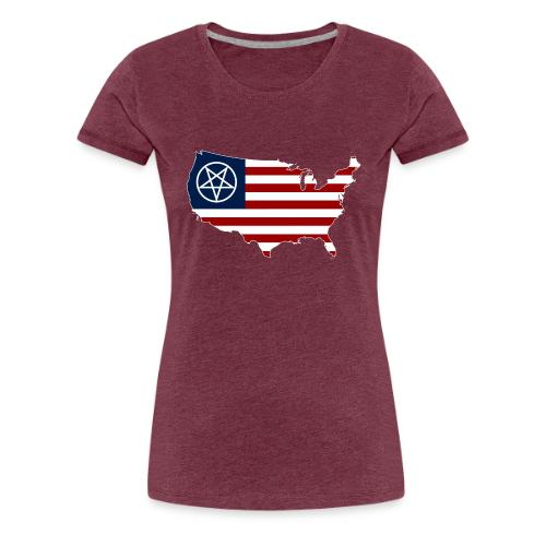 United Satanic America - Women's Premium T-Shirt