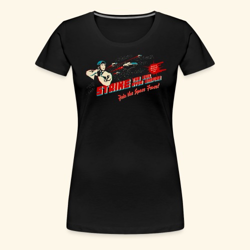 Join the Space Force (darkshirt) - Women's Premium T-Shirt
