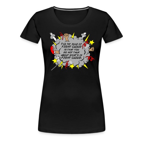 RulesofFightCloud - Women's Premium T-Shirt