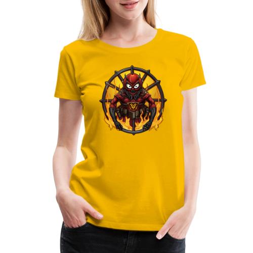 Firefighter spider - Women's Premium T-Shirt