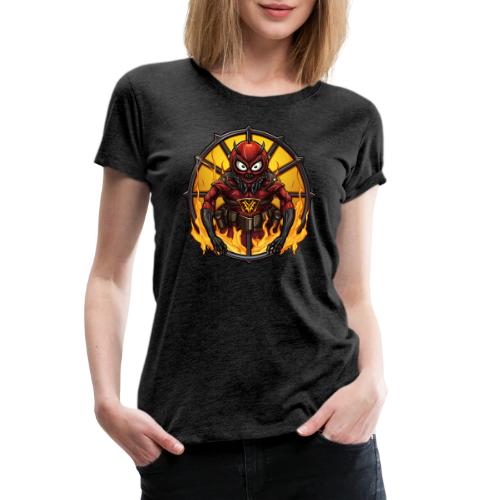 Firefighter spider - Women's Premium T-Shirt