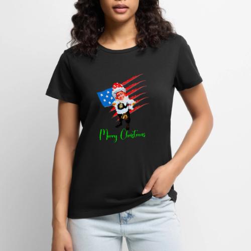 Christmas gnomes and elf - Women's Premium T-Shirt