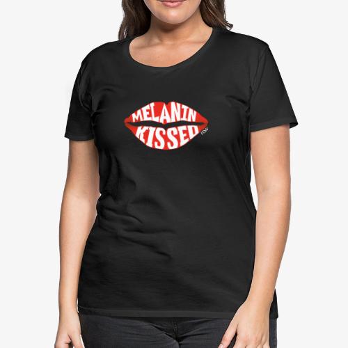 Melanin Kissed Tee by runonwords (r.o.w.) - Women's Premium T-Shirt