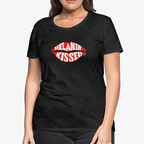 Melanin Kissed Tee by runonwords (r.o.w.) - Women's Premium T-Shirt