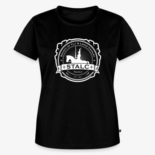 STALC Logo White only - Women's Premium T-Shirt