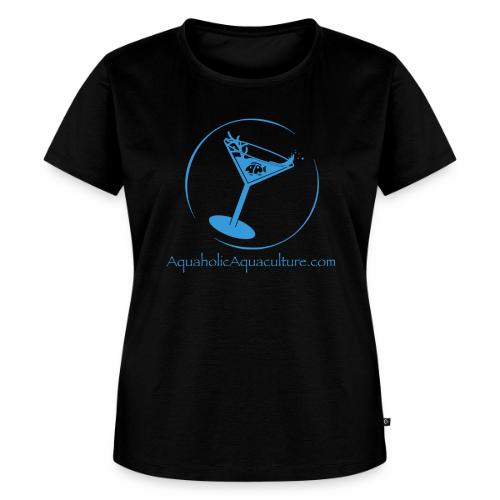 Aquaholic Logo (New) - Women's Premium T-Shirt
