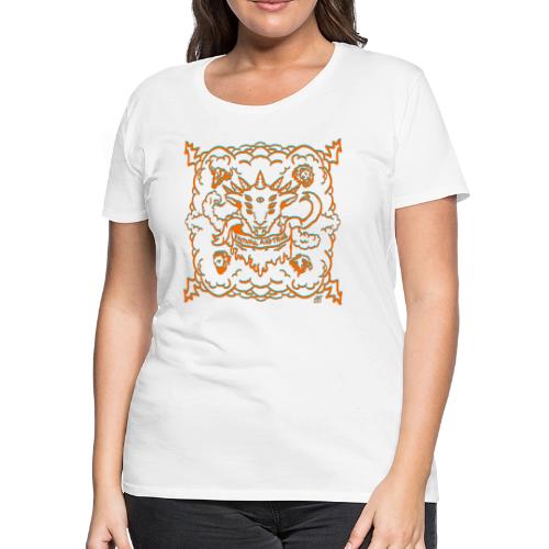 Revelation Lamb Orange - Women's Premium T-Shirt