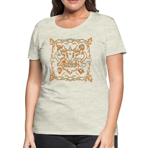 Revelation Lamb Orange - Women's Premium T-Shirt