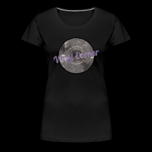 The Vinyl Corner - Deep purple - Women's Premium T-Shirt