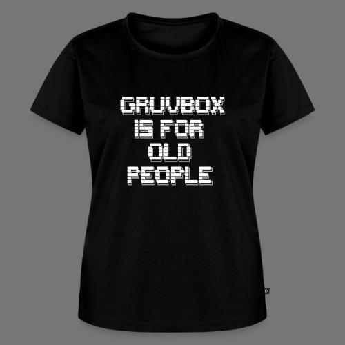 Gruvbox Old People ASCII - Women's Premium T-Shirt