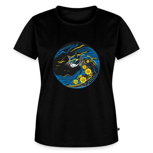 Wavecat Wave - Women's Premium T-Shirt