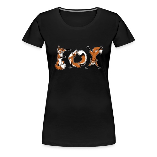 YOGA Foxes - Women's Premium T-Shirt