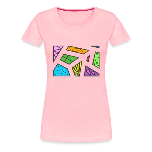 geometric artwork 1 - Women's Premium T-Shirt