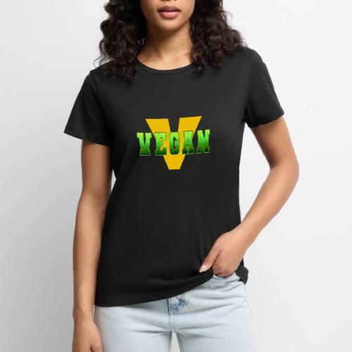 Vegan Energy V - Women's Premium T-Shirt