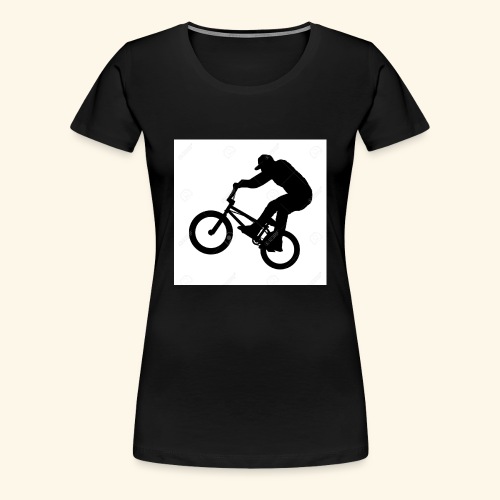 Rider silhouette - Women's Premium T-Shirt