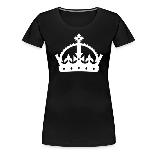 King or Queen Crown - Women's Premium T-Shirt