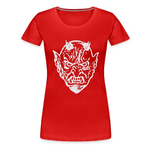 Devil Face 2 - Women's Premium T-Shirt