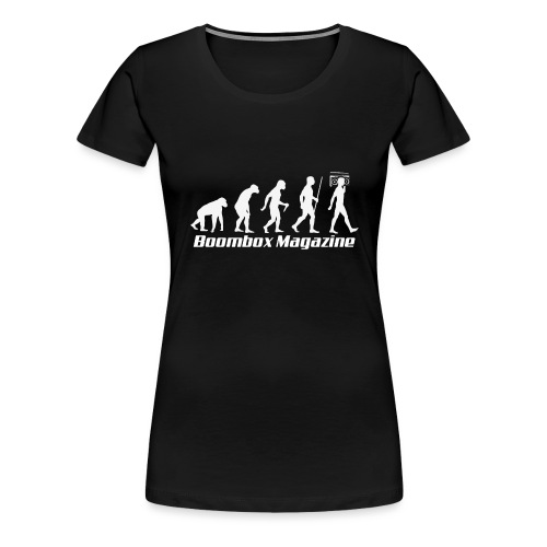 Evolution of Man White - Women's Premium T-Shirt