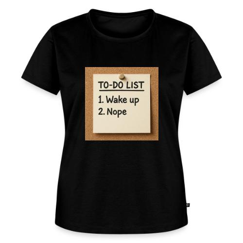 Humorous To Do List - Women's Premium T-Shirt