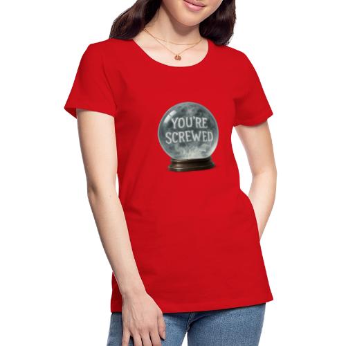Ominous Fortune Sphere - Women's Premium T-Shirt