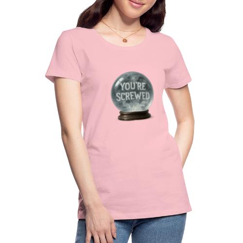 Ominous Fortune Sphere - Women's Premium T-Shirt