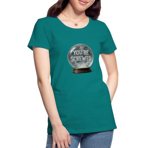 Ominous Fortune Sphere - Women's Premium T-Shirt