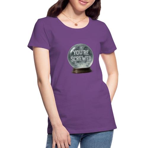 Ominous Fortune Sphere - Women's Premium T-Shirt