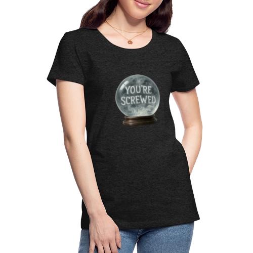 Ominous Fortune Sphere - Women's Premium T-Shirt