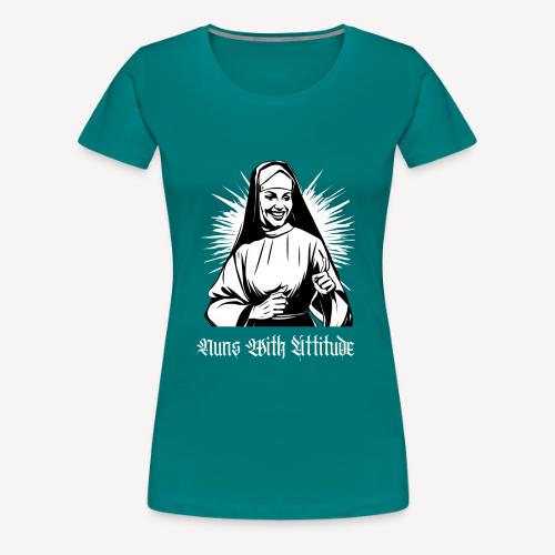 Nuns With Attitude - Women's Premium T-Shirt