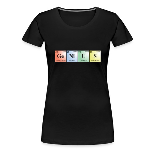 GeNiUS - Women's Premium T-Shirt