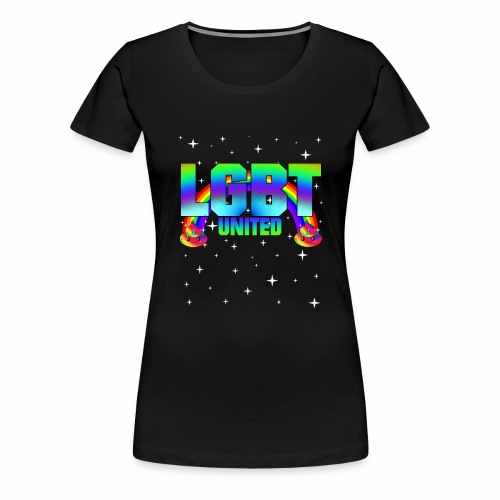 LGBT United saying gift ideas for homosexuals - Women's Premium T-Shirt