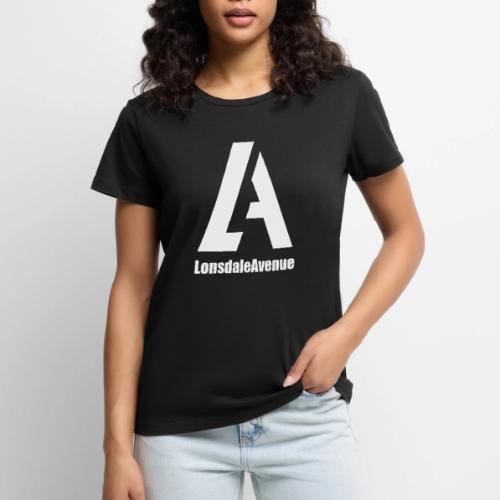 Lonsdale Avenue Logo White Text - Women's Premium T-Shirt