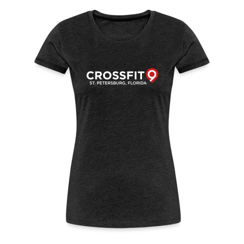 CrossFit9 Classic (White) - Women's Premium T-Shirt