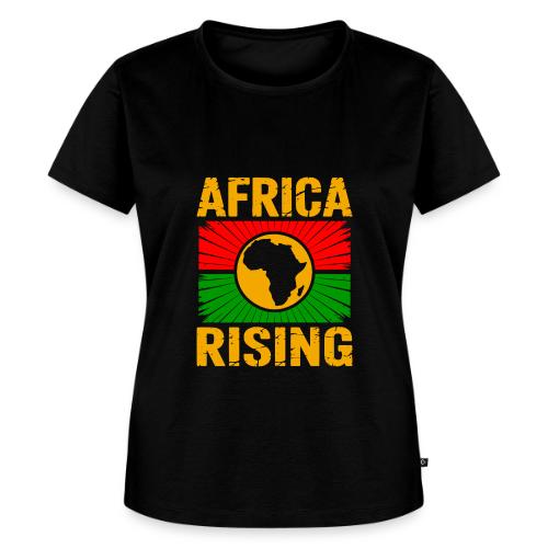 Africa Rising Vintage Continent Unity Design - Women's Premium T-Shirt