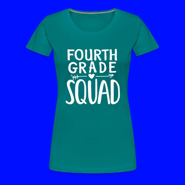 Fourth Grade Squad Teacher Team T-Shirts