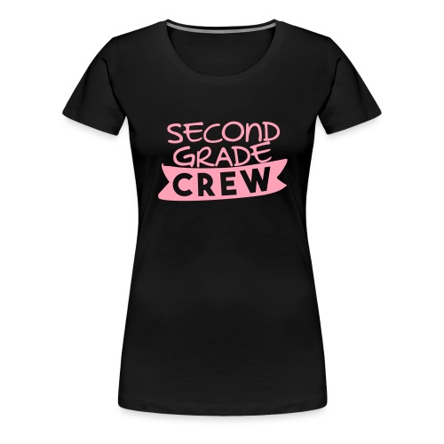 Second Grade Crew Teacher T-shirts - Women's Premium T-Shirt