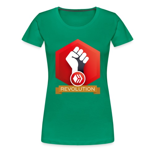Hive Revolution Banner - Women's Premium T-Shirt