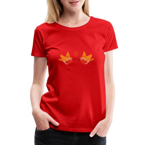 love birds - Women's Premium T-Shirt