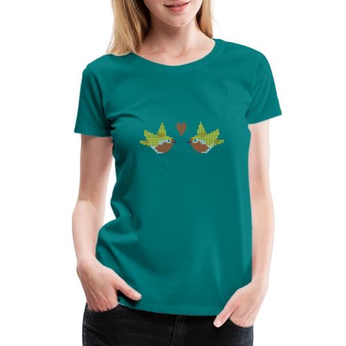 love birds - Women's Premium T-Shirt