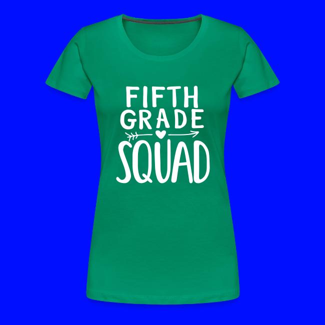 Fifth Grade Squad Teacher Team T-Shirts