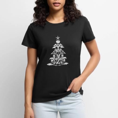 Coastal Christmas Tree White - Women's Premium T-Shirt