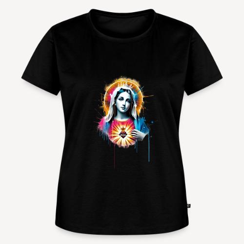Our Lady Street Art Style - Women's Premium T-Shirt