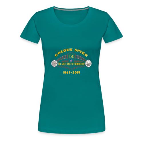 Golden Spike Color UP Logo - Women's Premium T-Shirt