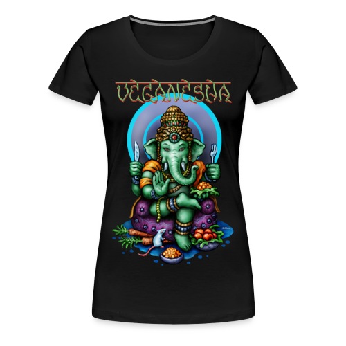 Veganesha - Women's Premium T-Shirt